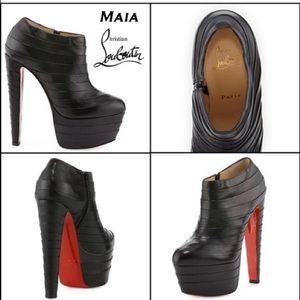 Christian Louboutin Maia leather booties
